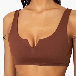 Weworewhat slit scoop bra